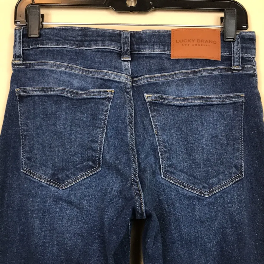 Lucky Brand Women’s Mid Rise Skinny Ava Medium Wash Ankle Denim Jeans - Image 8