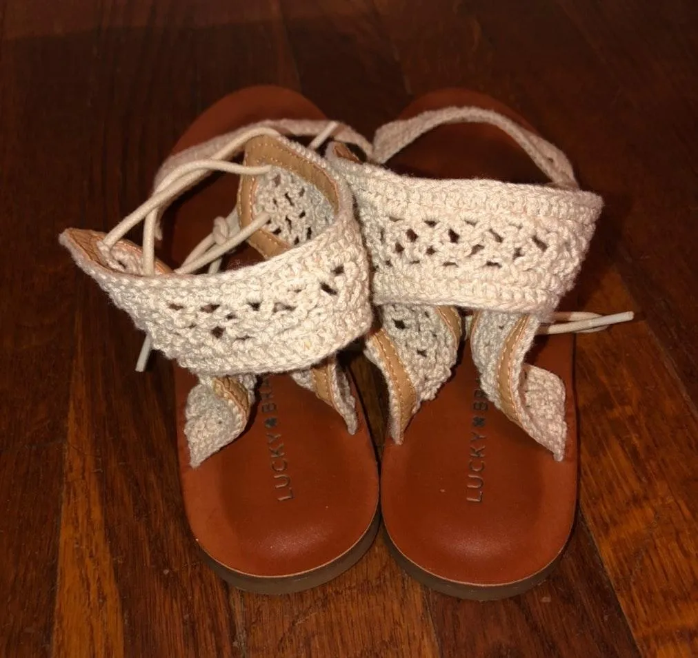 Lucky Brand Ariah Macrame Flat Sandal - Image 7