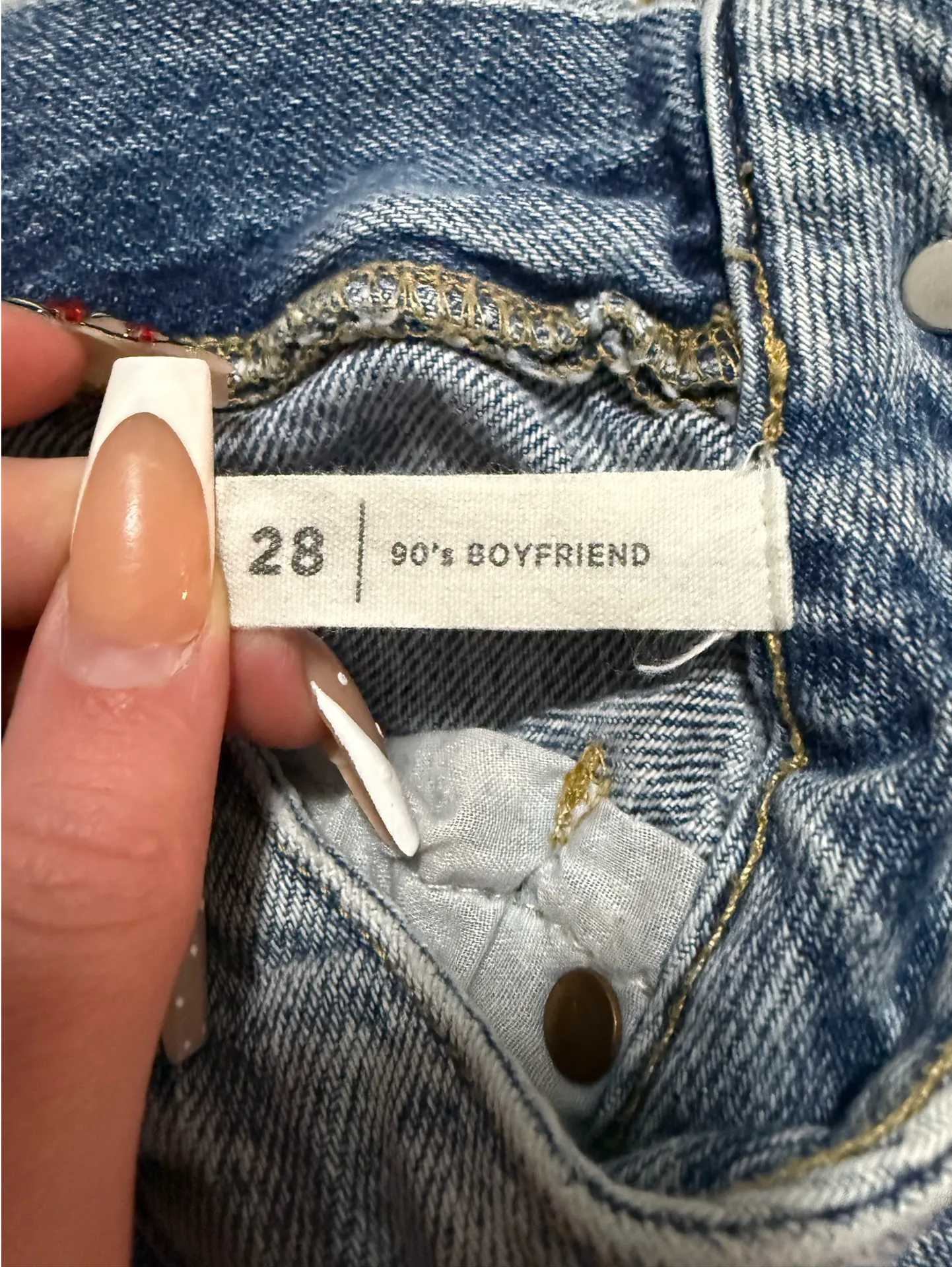 PacSun 90s Ripped Boyfriend Jeans - Image 2
