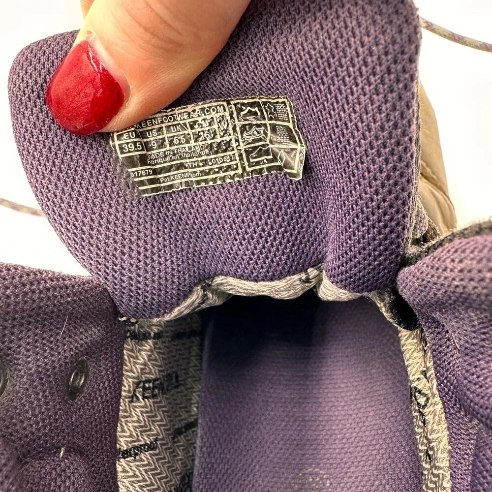 Keen Women's Gypsum II Mid Leather Lace Up Hiking Boots Size 9 - Image 9