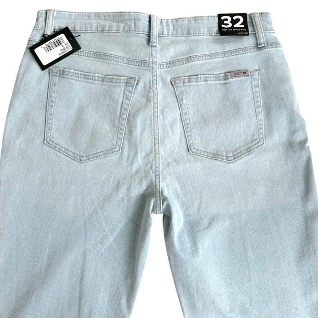 NWT Joe's Jeans High Rise Skinny Crop Jeans Sophia Wash Size 32 Retail $198.00 - Image 10