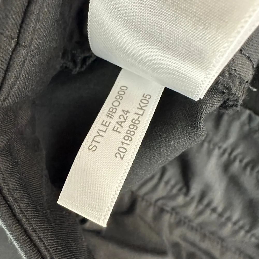 NEW J.Crew Petite Kallie Straight Leg Pant Black Stretch Cotton Blend US 8 - Image 12