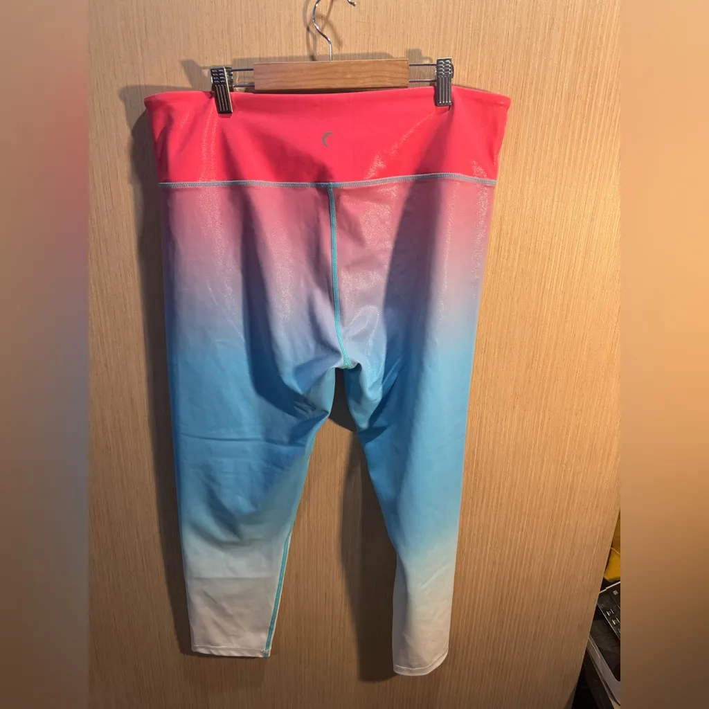 Women’s ZYIA Active Firecracker Light N Tight High Rise 7/8 Leggings Size 20 - Image 2