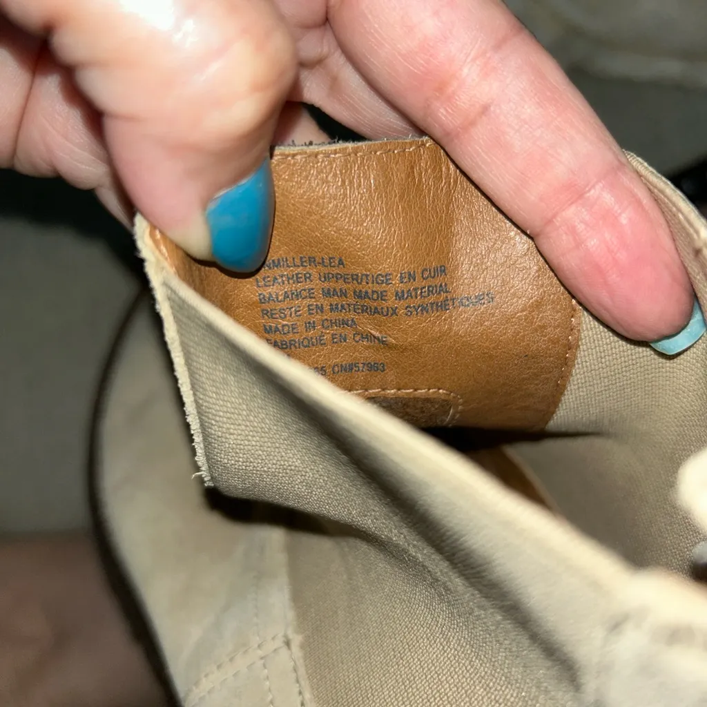 Caslon Light Tan Suede Ankle Boots - Image 7