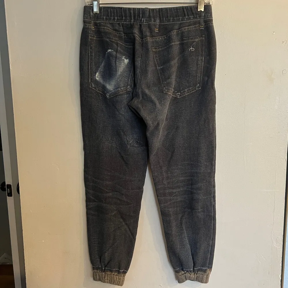 RAG & BONE Women's Distressed Detail Miramar PJ Jogger Pants Size XS - Image 2