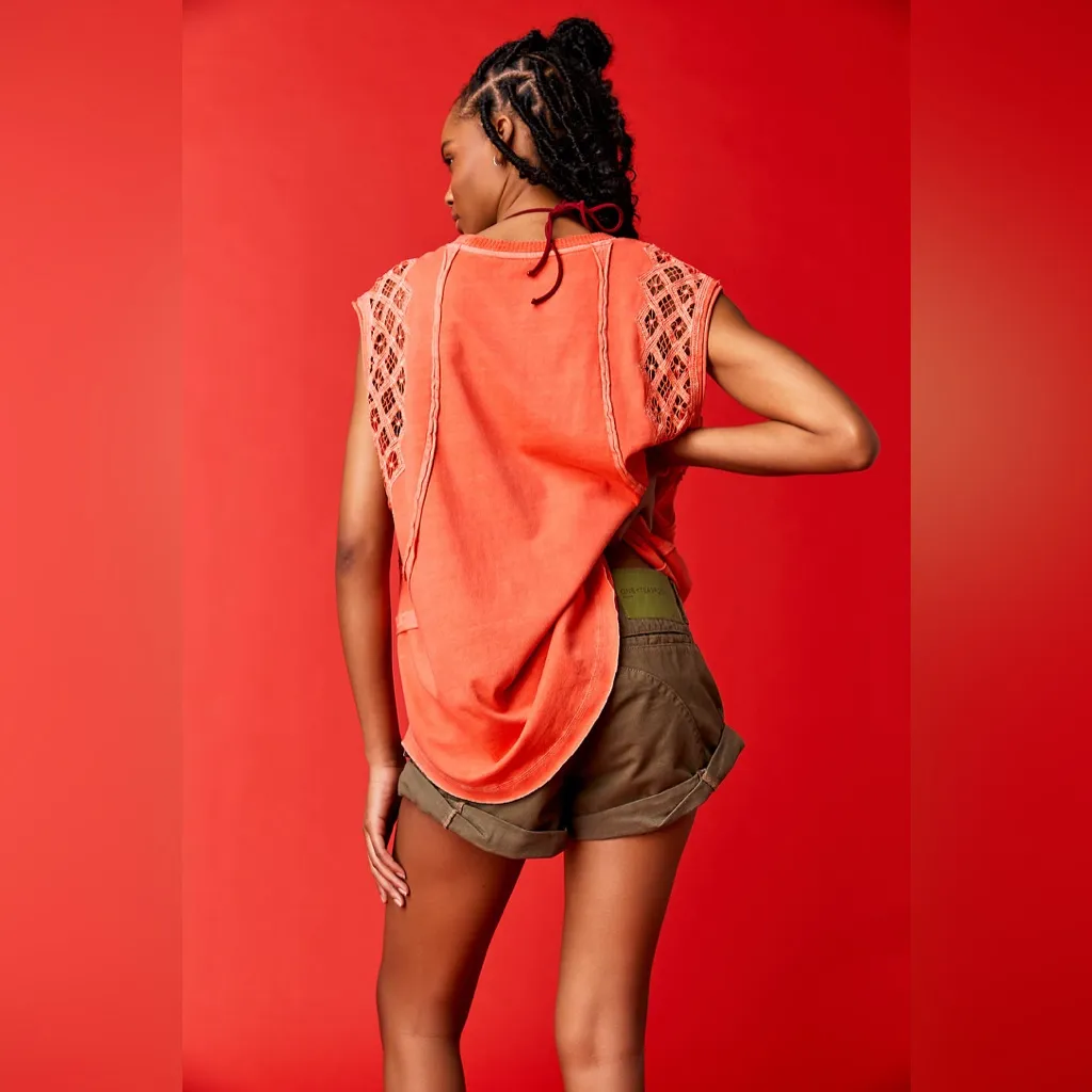 NWOT Free People T-shirt Table For Two - Image 3