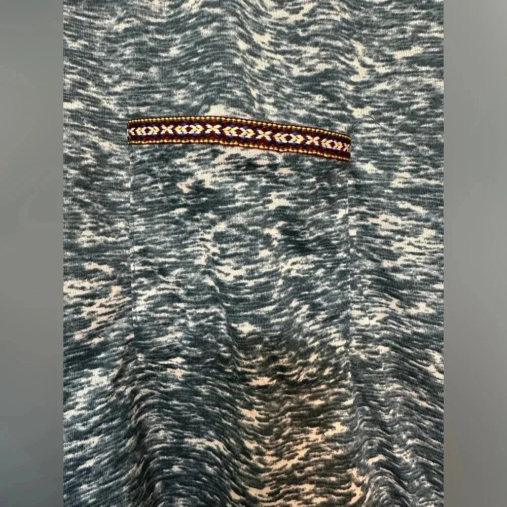 Golf women green and cream marbled cotton muscle tank Size XL - Image 4