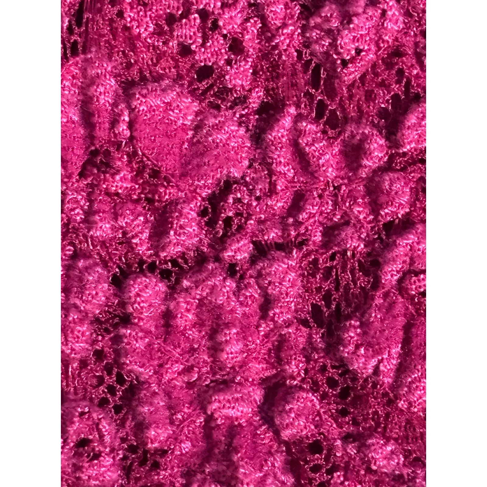 Vintage Y2K Ann Ferriday Burgundy Lace Mesh Top Small Romantic Ribbon Bow Sheer Red - Image 12