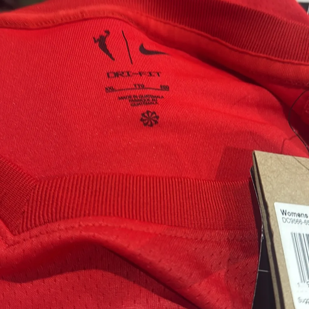 Nike  atlanta dream explorer edition dri-fit wnba victory jersey university red - Image 6