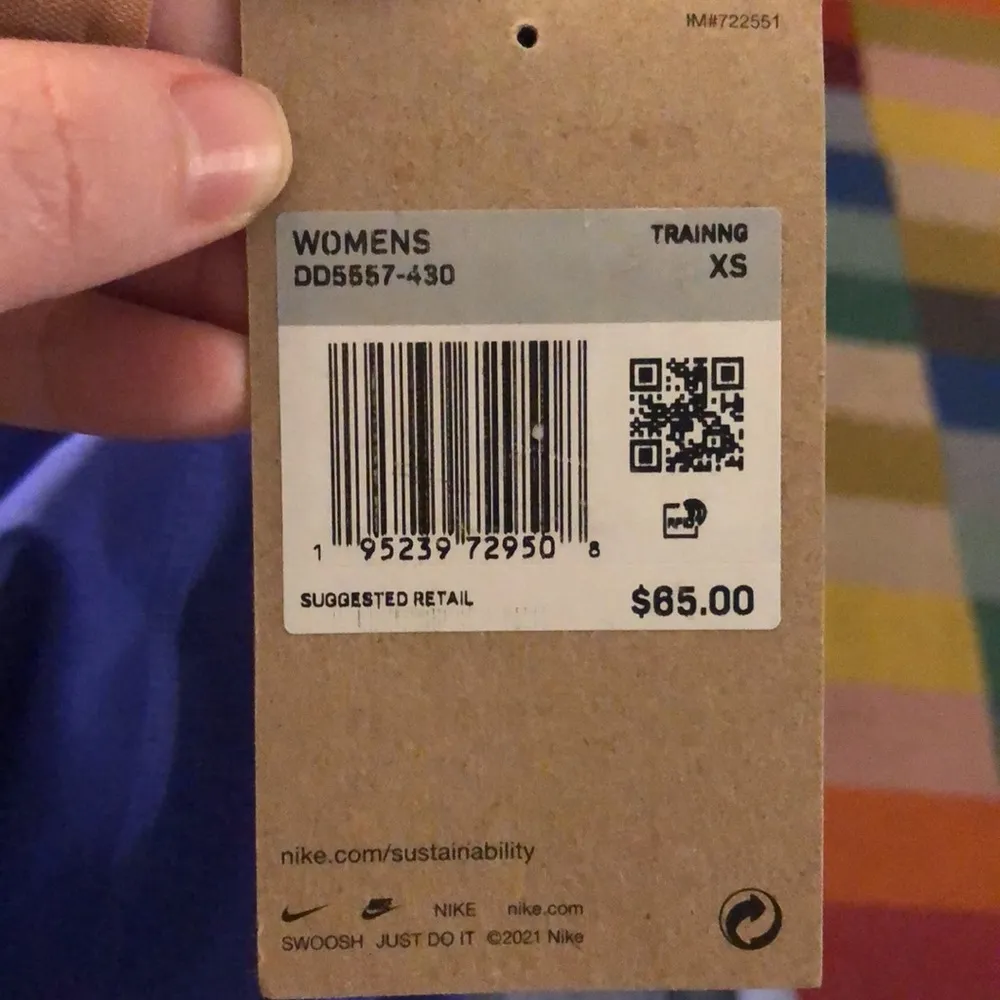 NWT Nike Yoga Dri-Fit High-Waisted Cut-Out Leggings, XS - Image 11