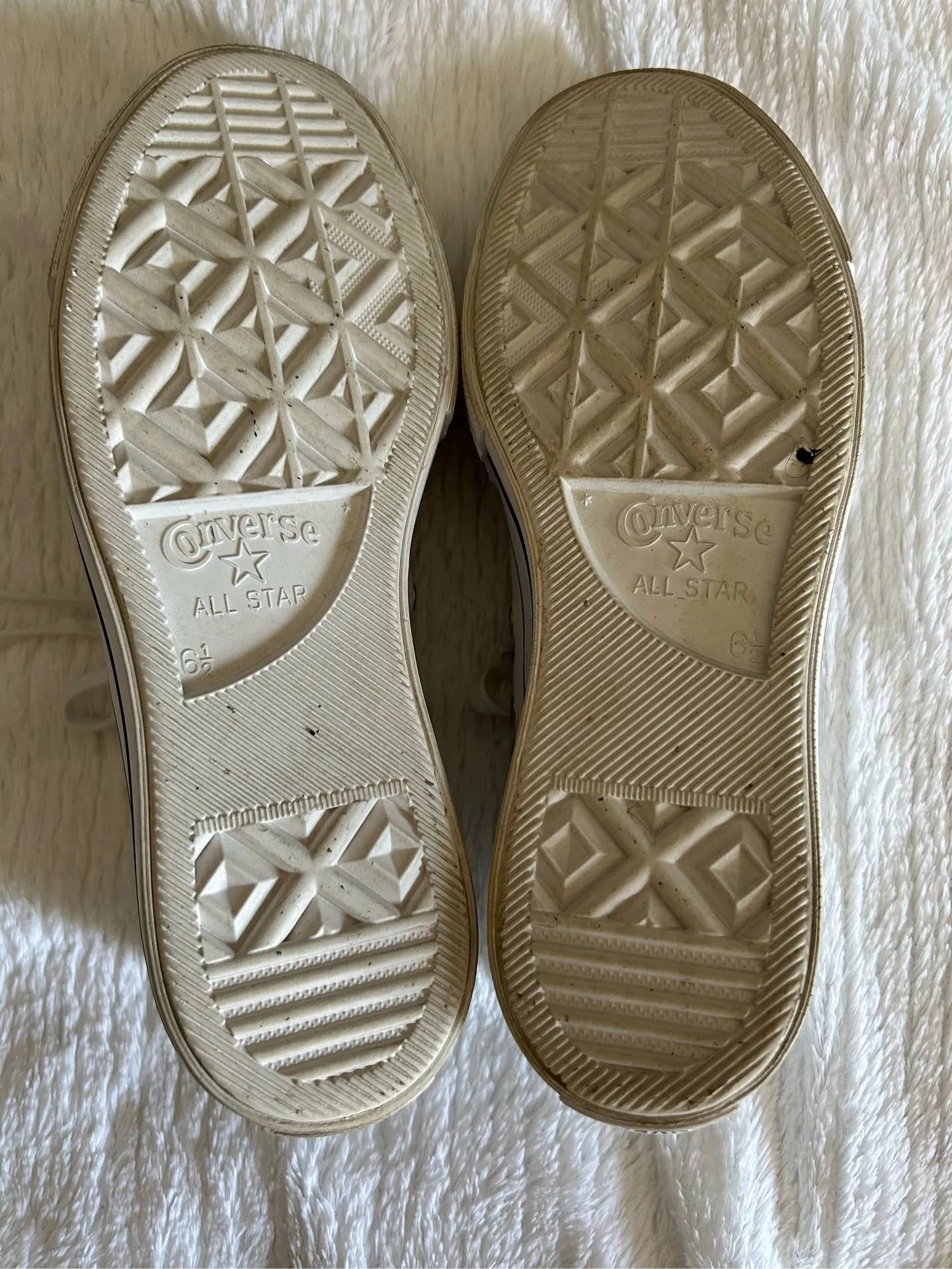 Converse Leather Platform Sneakers - Image 9