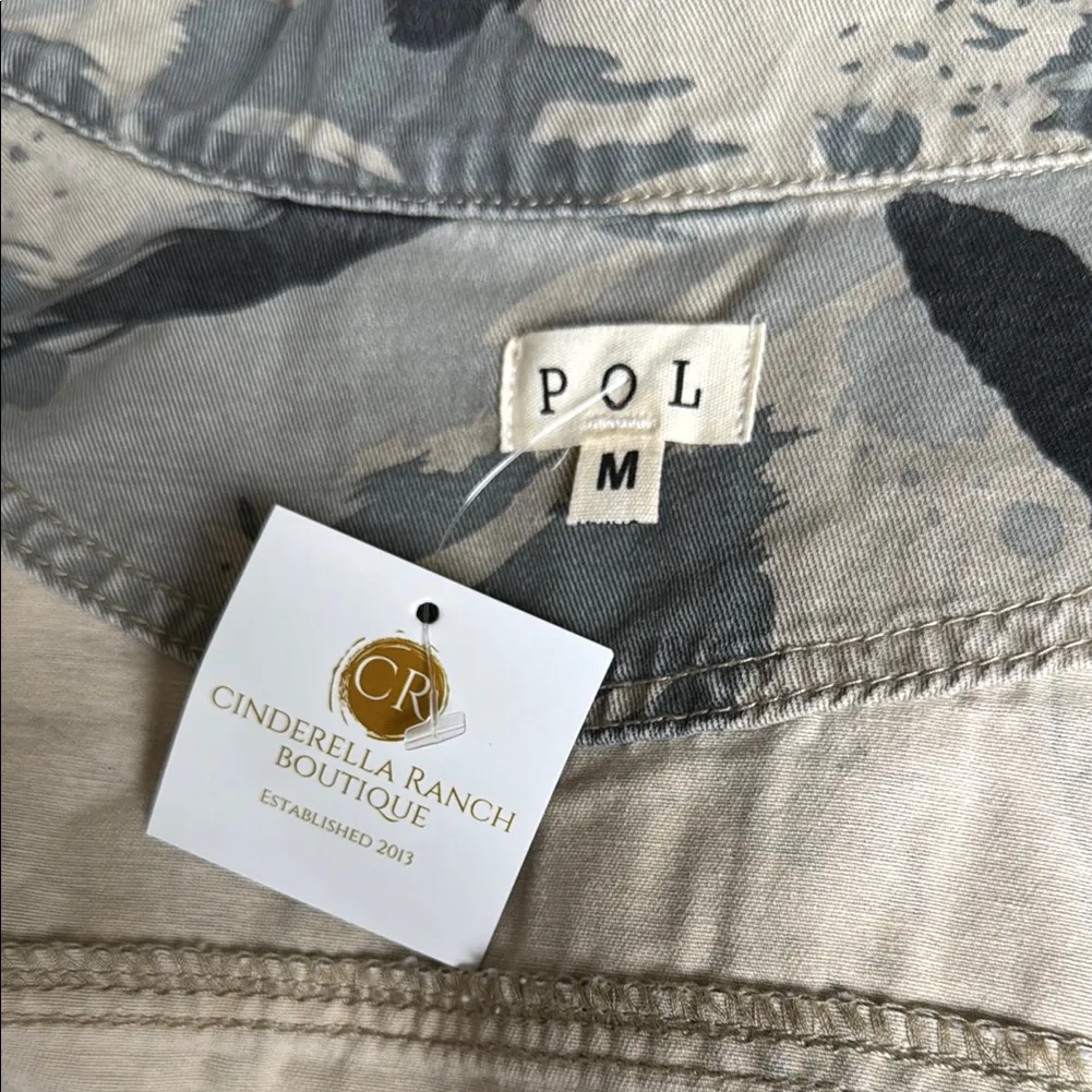 POL Gray and Tan Utility Jackets - Image 10