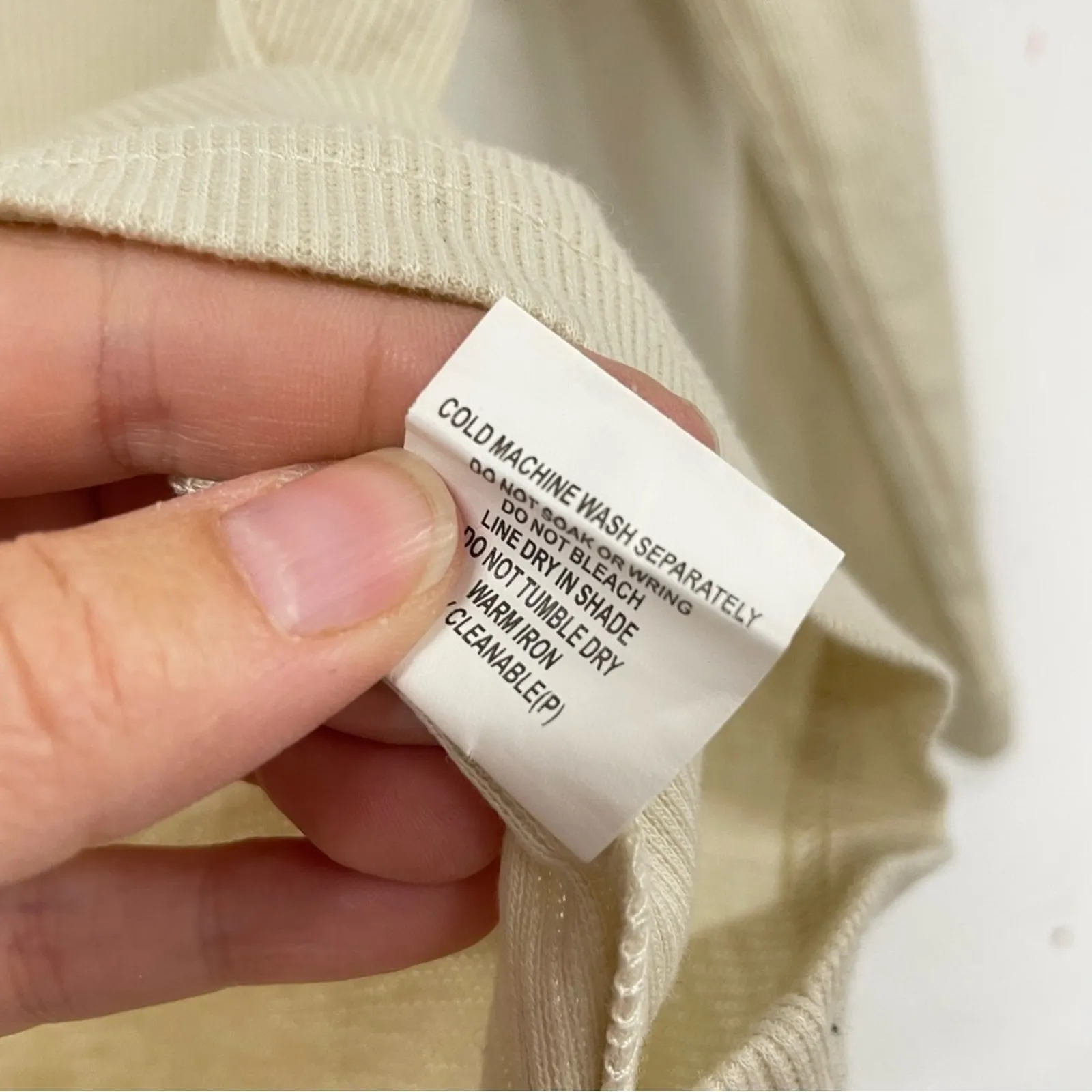 Alloy Cream Thermal Half Sleeve Blouse Womens M Shirt Top Henley Casual Capsule Size M - Image 7