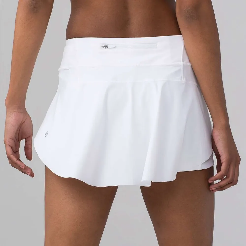 Women’s Quick Pace Skirt Skort 13" White Size 8 - Image 2