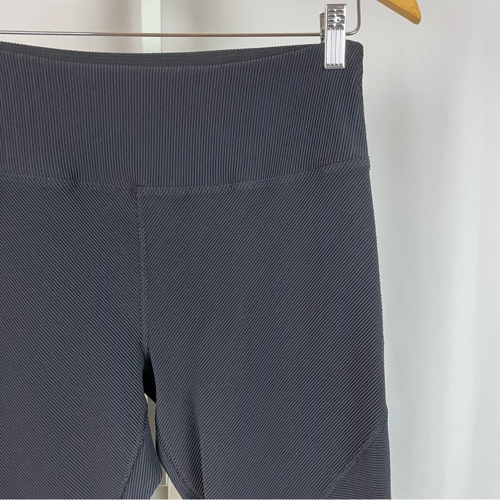 Lorna Jane Medium Ribbed Leggings Yoga Dance Workout Gym Running Flattering - Image 6