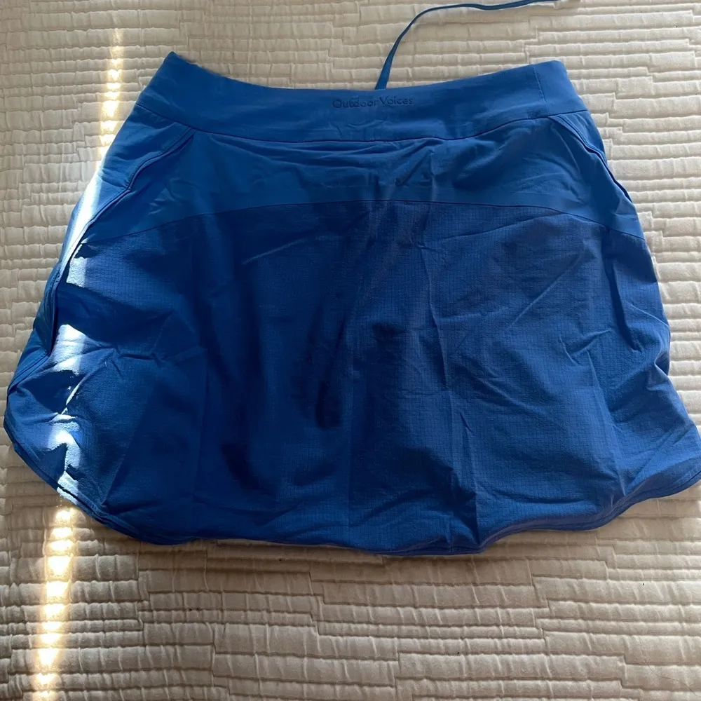 Outdoor Voices The Exercise 3-inch Skort In Blueberry - Image 3