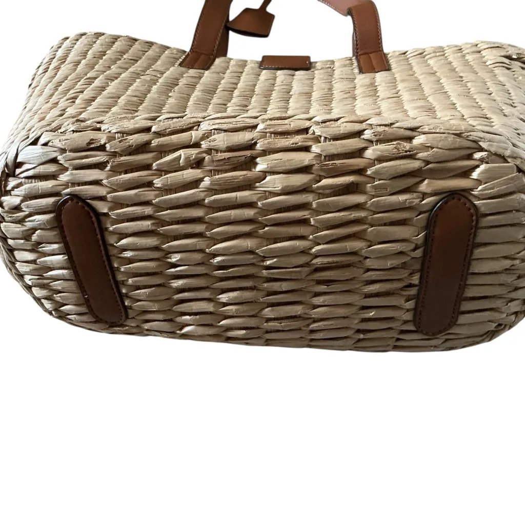 Lauren by Ralph Lauren Straw Reese Tote Women's bag - Image 4