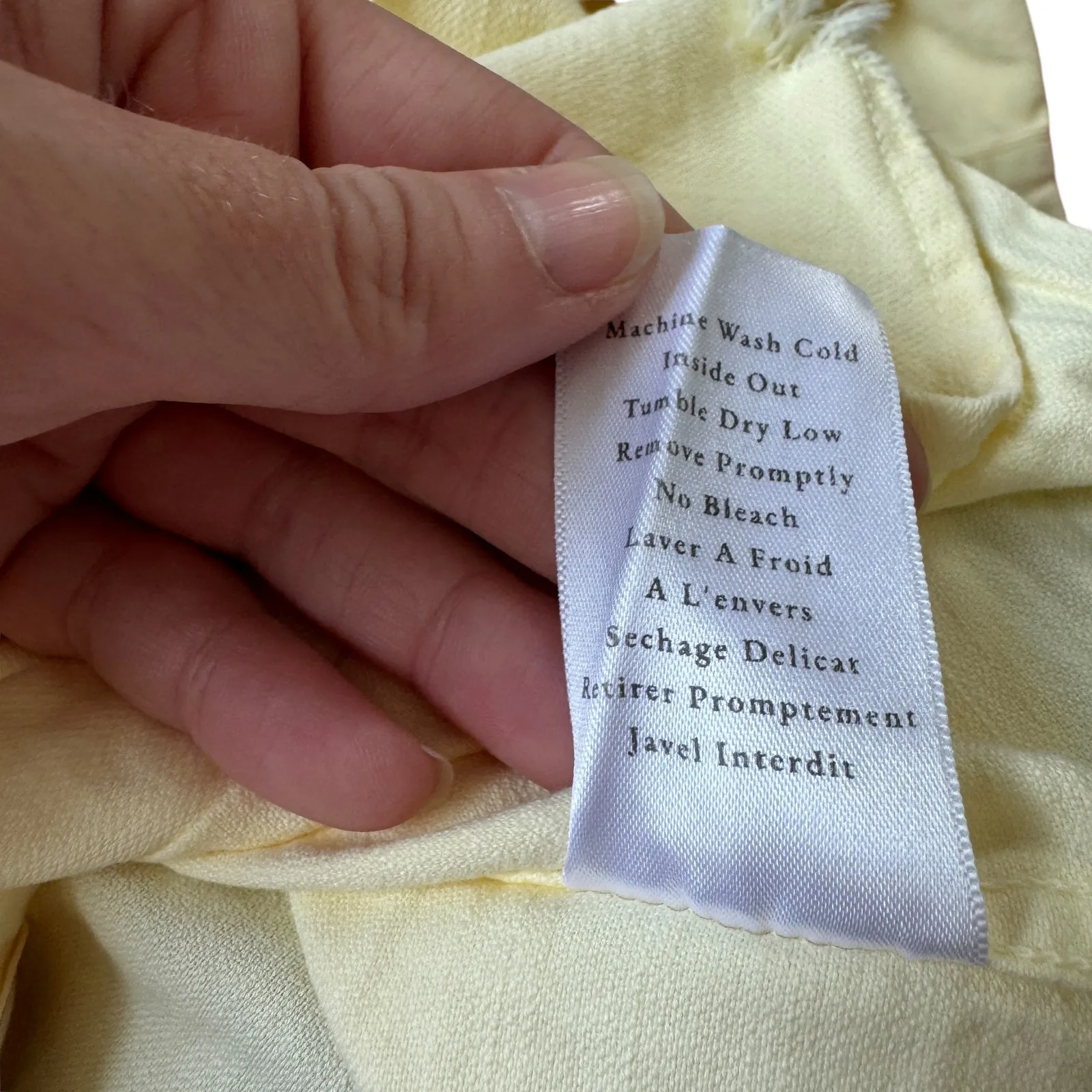 Frank & Eileen Luke Shirt Lemon Yellow Unisex - Image 9