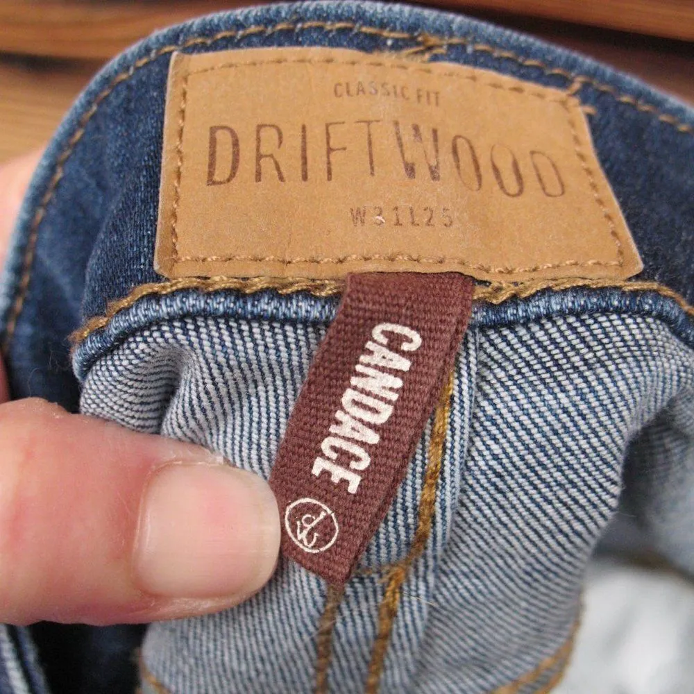 NWOT Driftwood Candace High Waist Scallop Hem Crop Jeans - Image 9