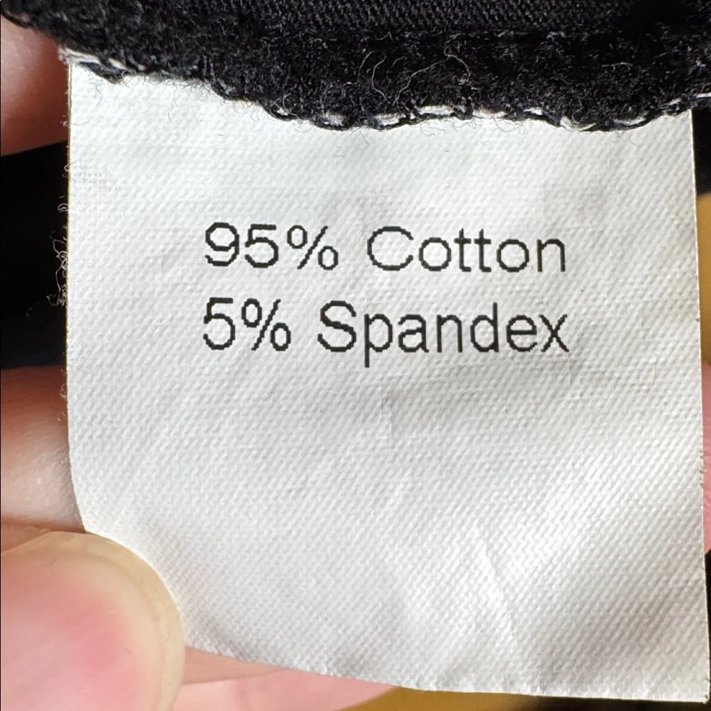 ECHT  Black Short Sleeve Mesh Panel Crop Top Size Small - Image 4