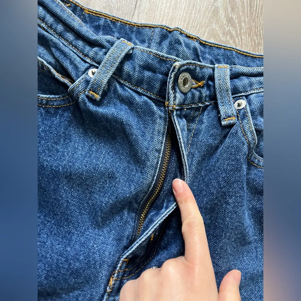 Vintage Faded Glory Women’s High Waisted Straight Leg Jeans Size 4 - Image 9