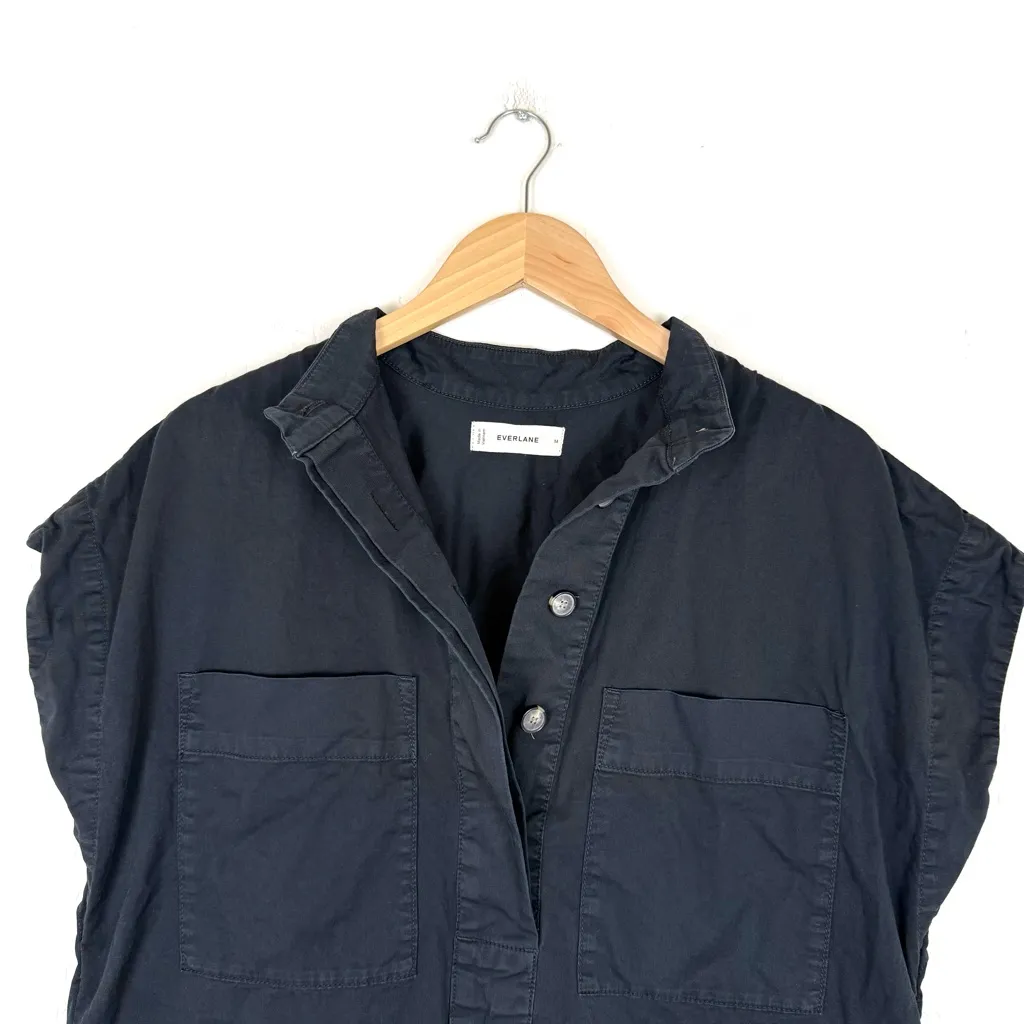 Everlane The Easy Workwear Dress in Black - Image 7