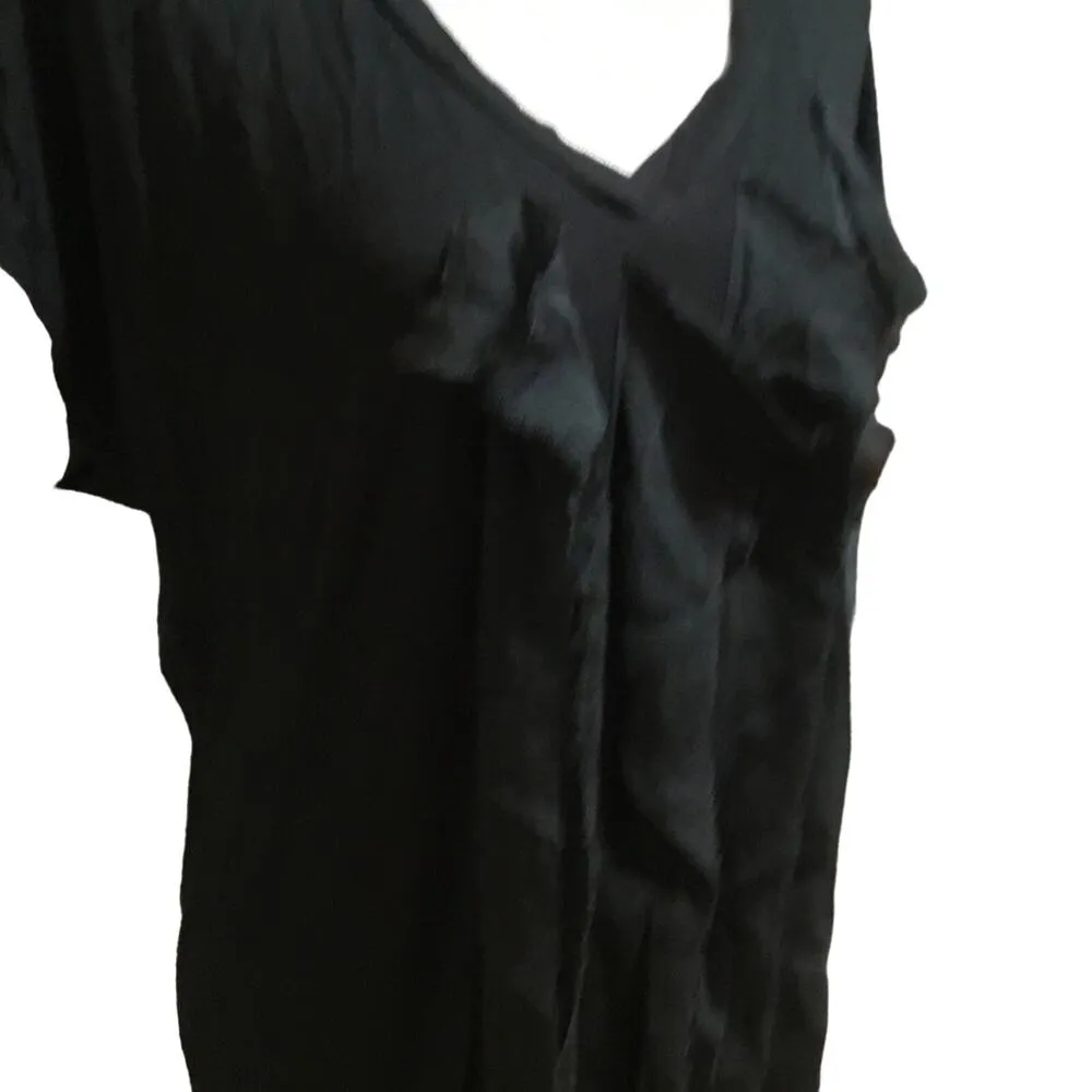 New York & Company Top Black Size L - Image 5