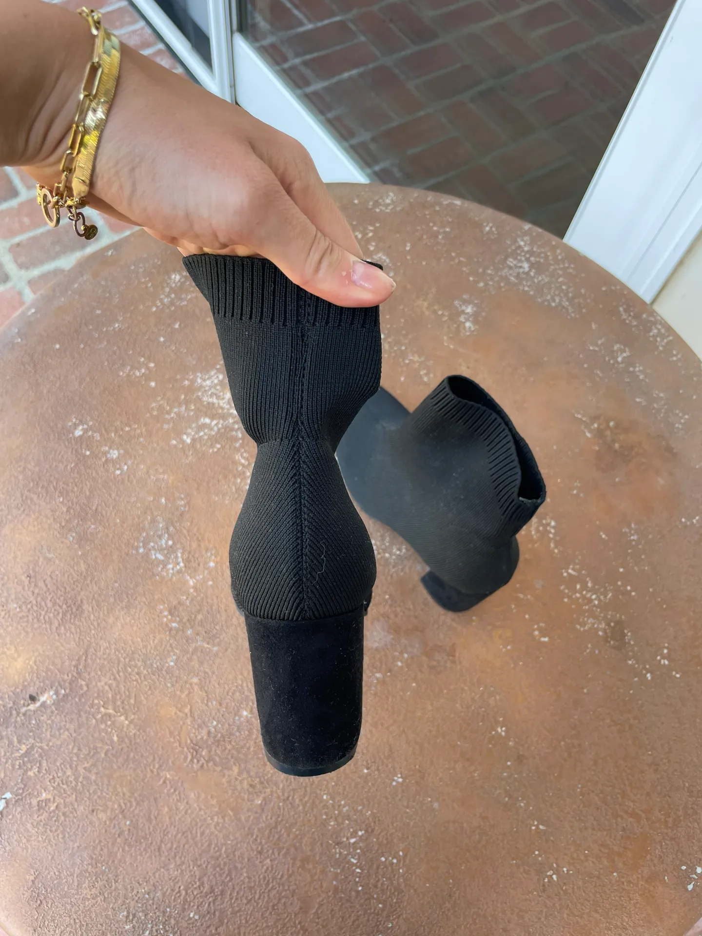 MIA black heeled boots sz 6 - Image 5