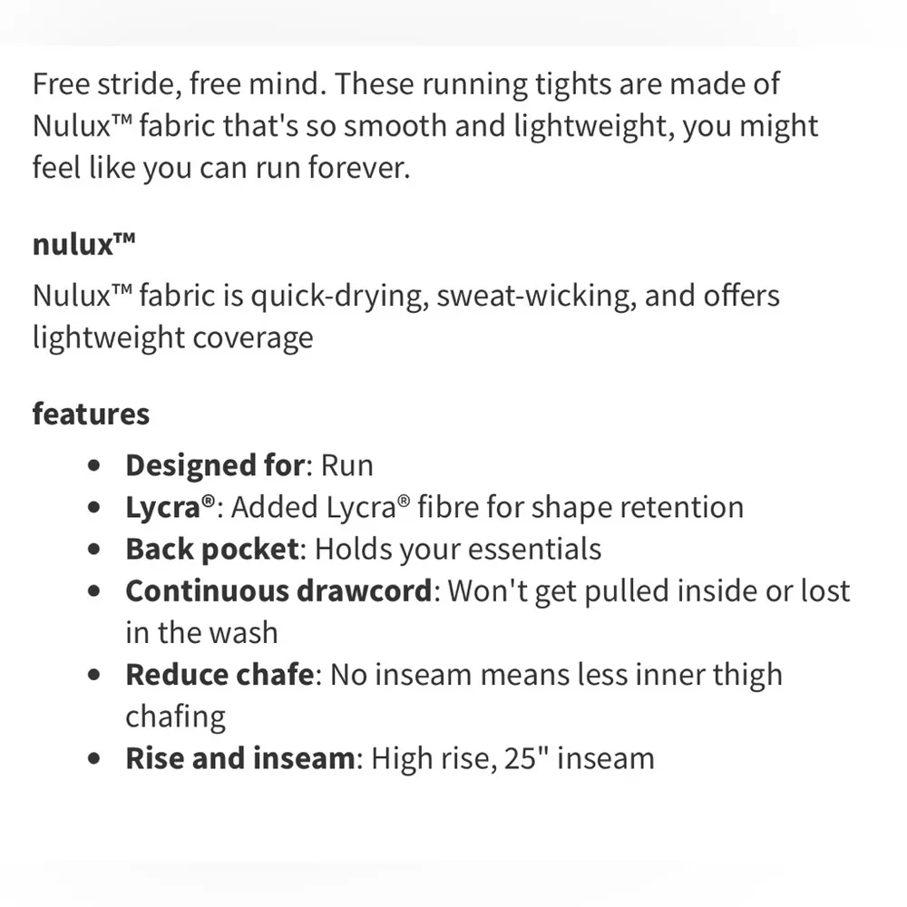 Base Pace HR legging 25” Color: Heritage Camo Tidewater Teal 10 NWOT - Image 5