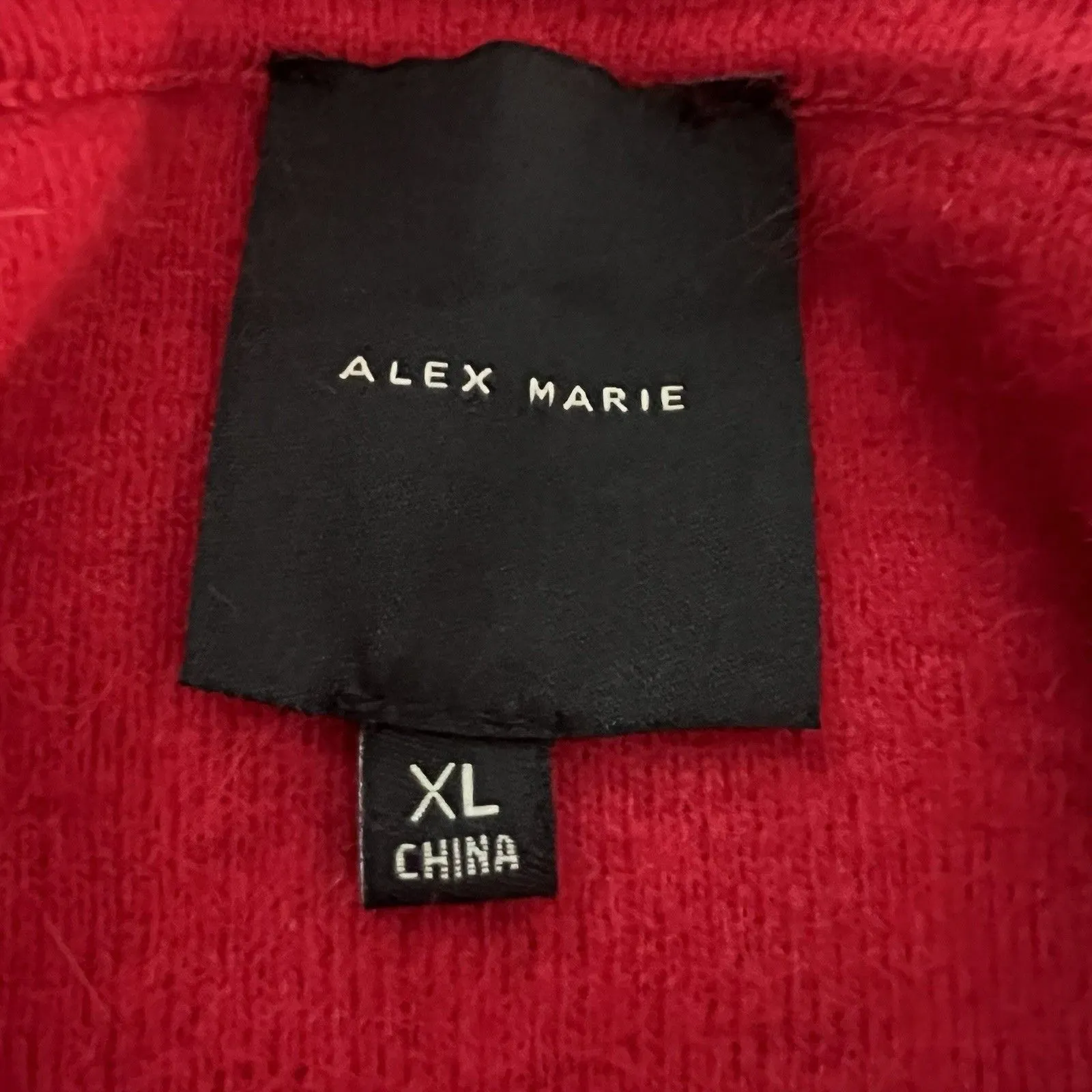 Alex Marie Sweater XL  Rabbit Hair  Blend Off Shoulder - Image 3