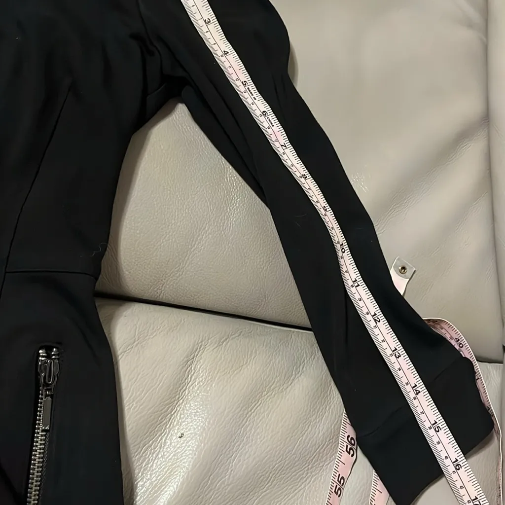 Y2k Armani Exchange Women’s Zip up Mock Neck Dress size 0 - Image 7