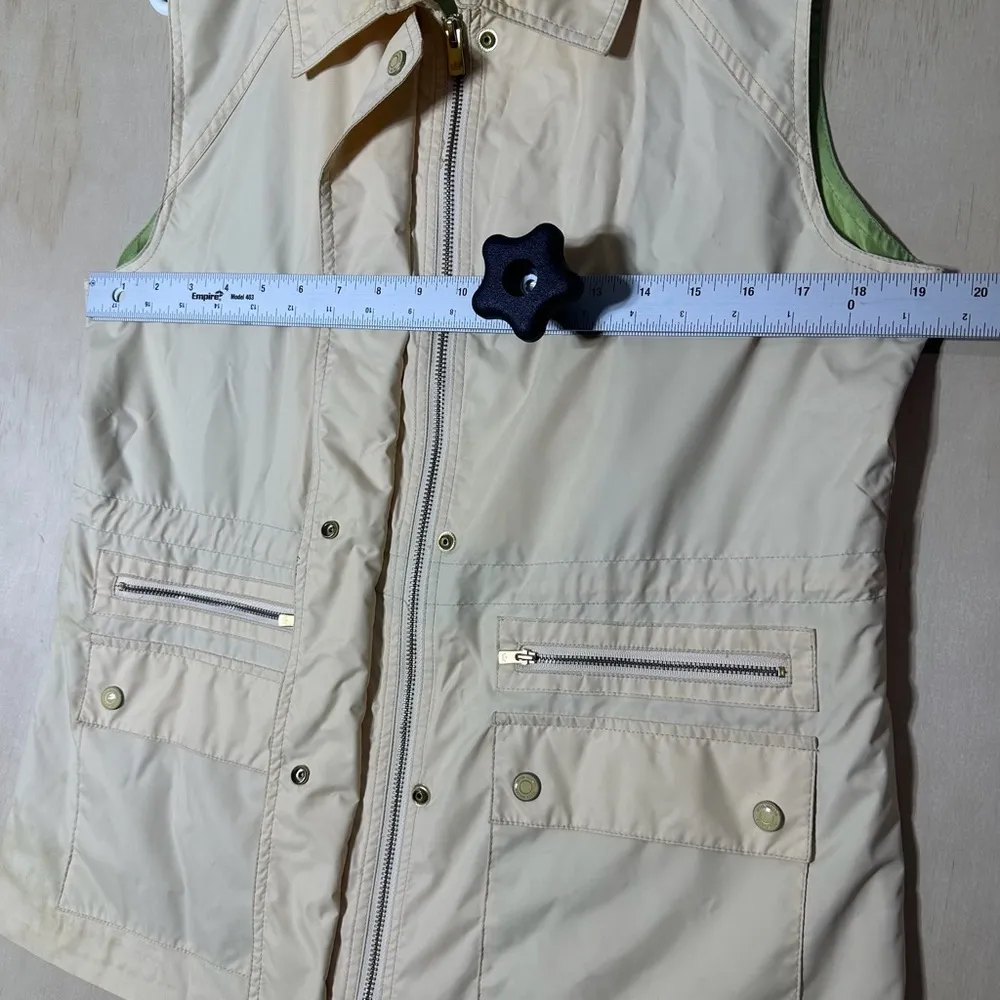 Peter Millar Beige Sleeveless Vest - Image 8