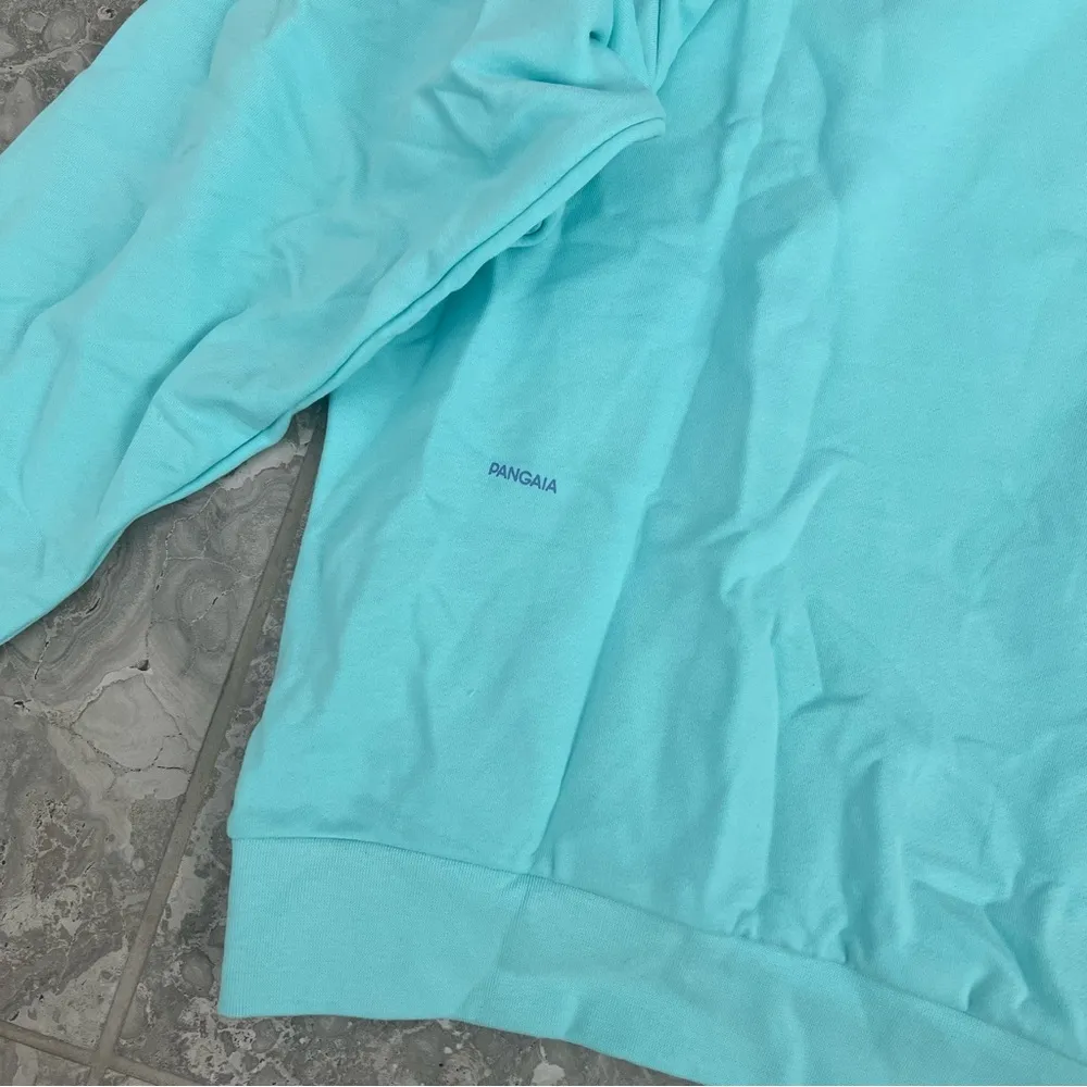 New PANGAIA 365 Heavyweight Unisex Hoodie , Light Turquoise Size M New w/Tag - Image 5