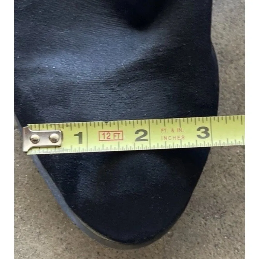 torrid Black 11605251 Faux Suede Ankle Boots Heel Life Stride Women’s Sz 11 - Image 4