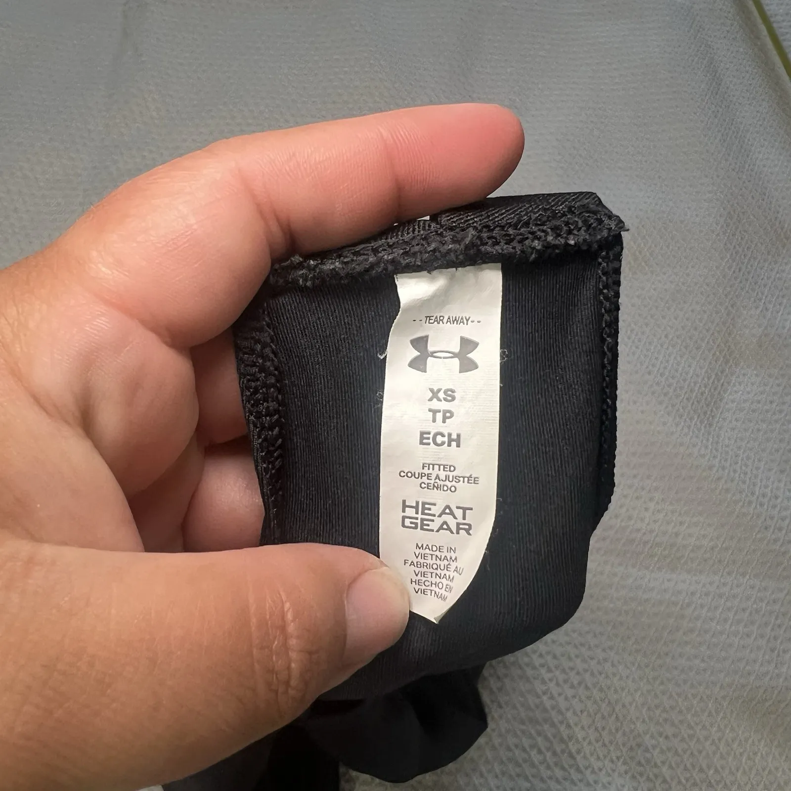 Under Armour Shirt Womens XS Project Rock Racer back Tank Top Fitted Gym Run‎ - Image 7