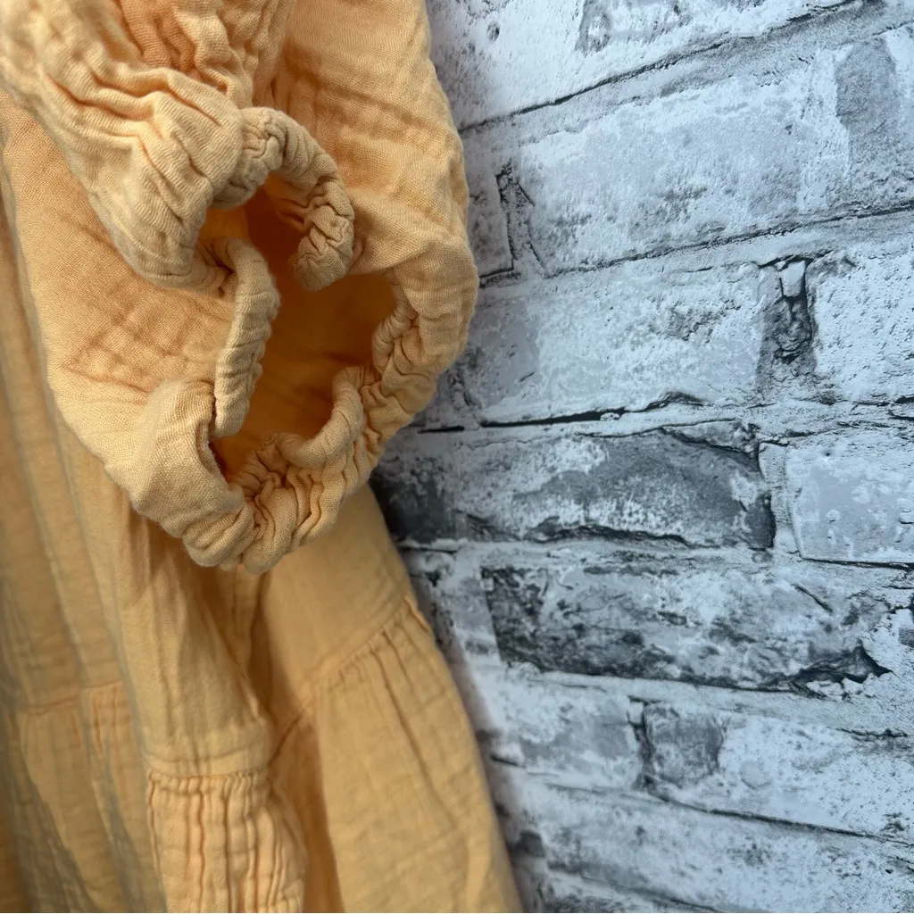 Old Navy Women's Orange Dress - Image 6