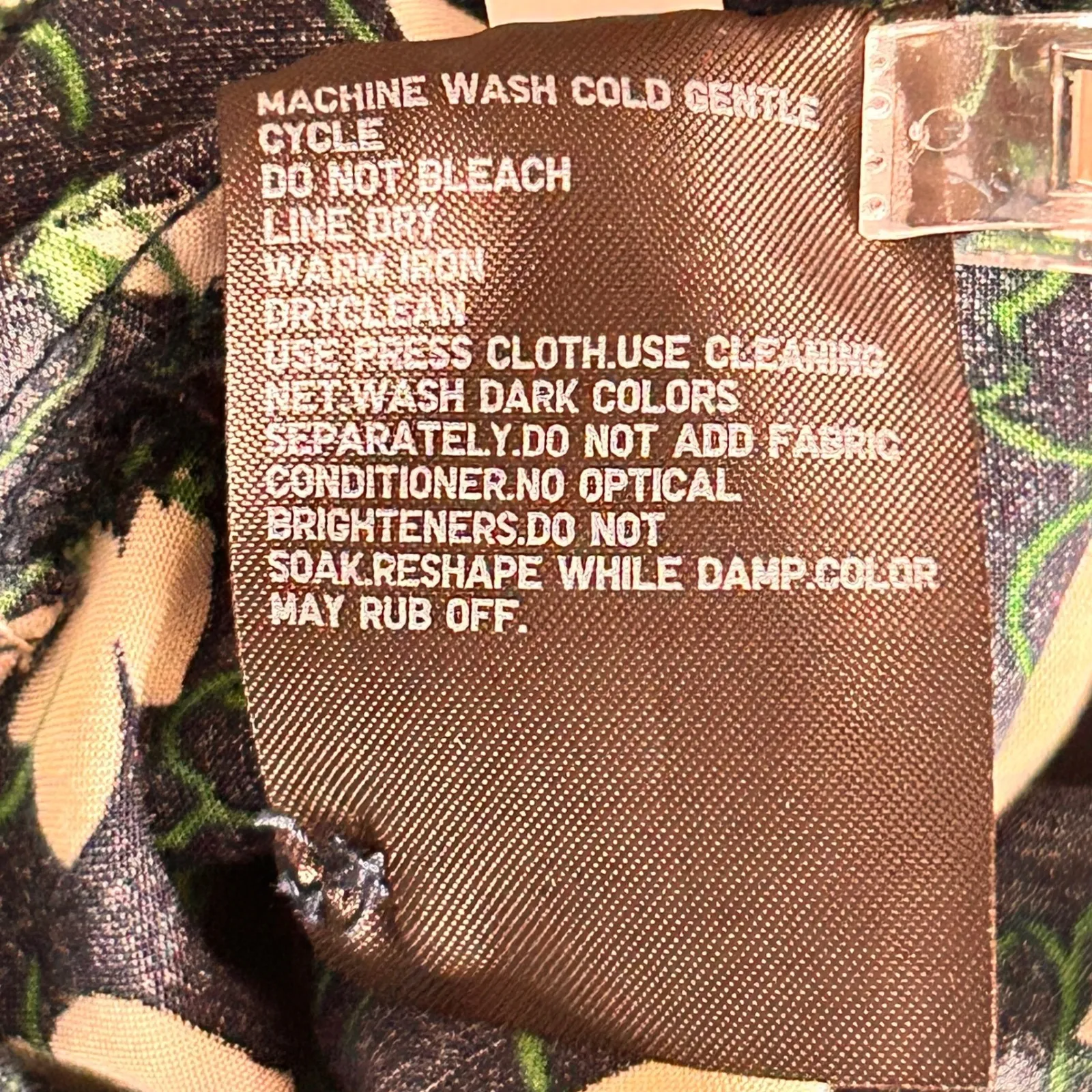 Uniqlo Maxi‎ Floral Dress Blue Green XS - Image 15