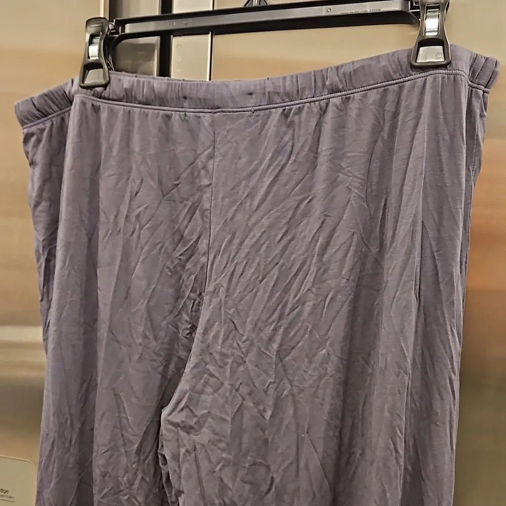 BAREFOOT DREAMS Milk Luxe Jersey Classic Pant ~ Graphite Gray Large L NWOT - Image 9