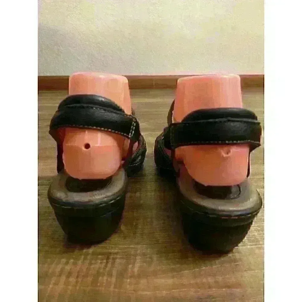 Montana Artesian‎ Crafted black sandals Sz 9 - Image 2