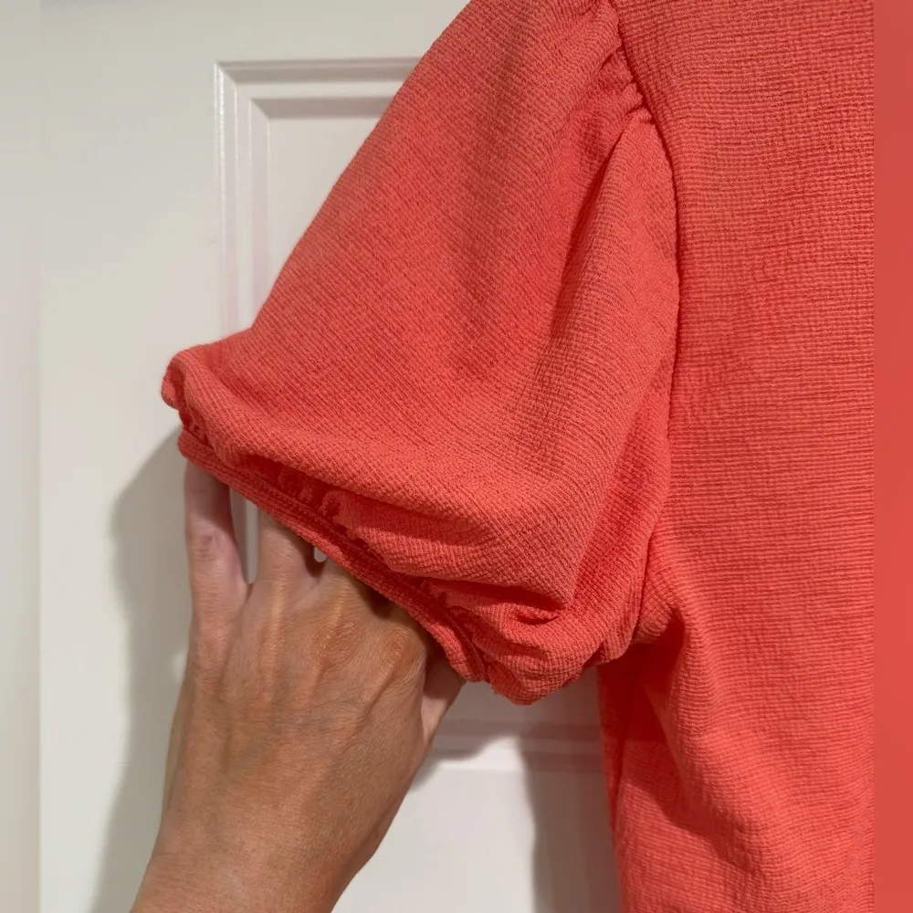 Halogen  Puff Sleeve Crewneck Top - Image 6