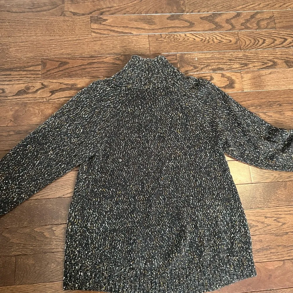 Coldwater Creek Multicolor Zip-Up Sweater - Image 5