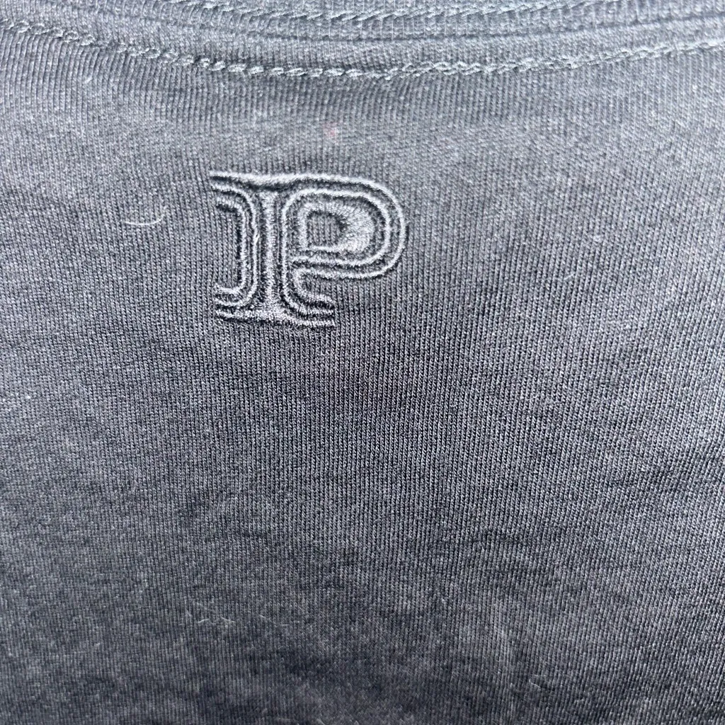 PINK Victoria's Secret Jet Black Short Sleeve Top - Image 3