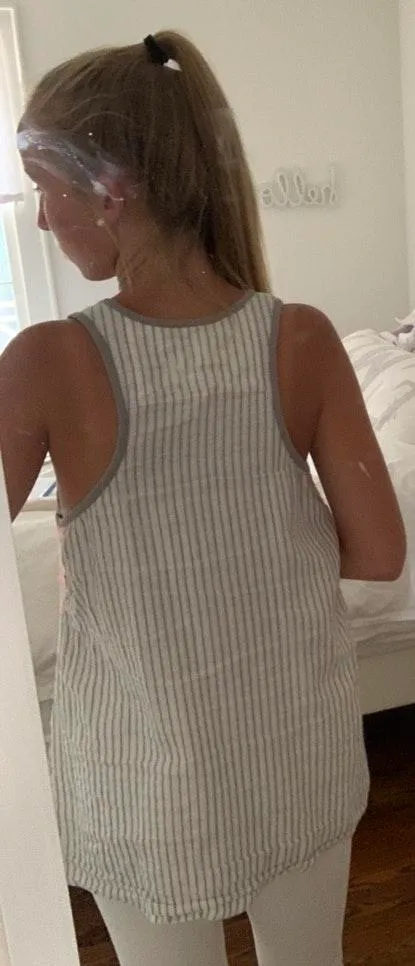 Ace & Jig Pink and White Tank Top - Image 3