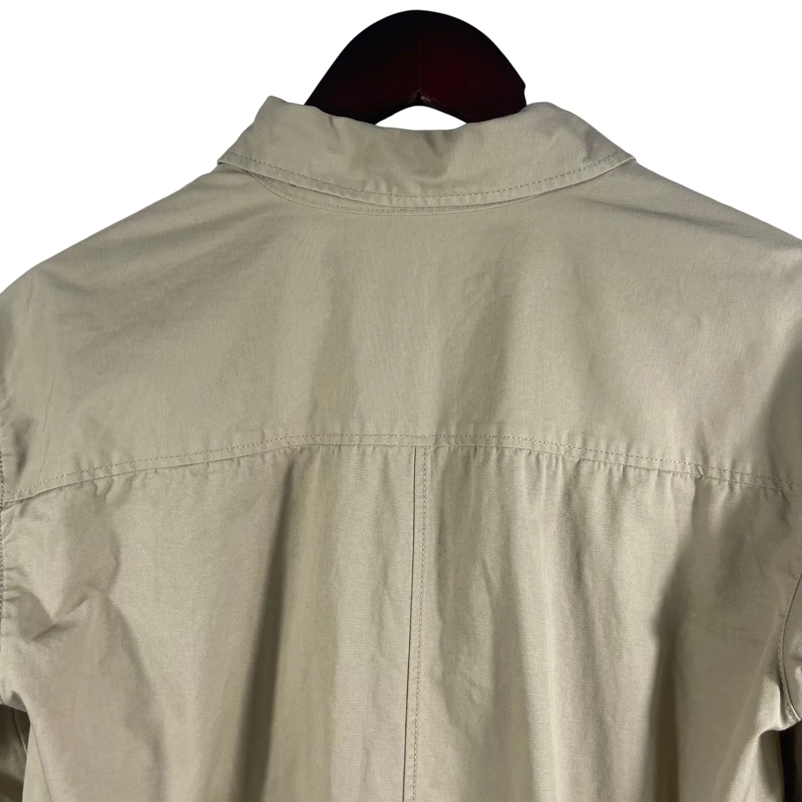 JW Anderson‎ x Uniqlo Tan Shirt Dress Adjustable Waist Cotton Popover XS - Image 11