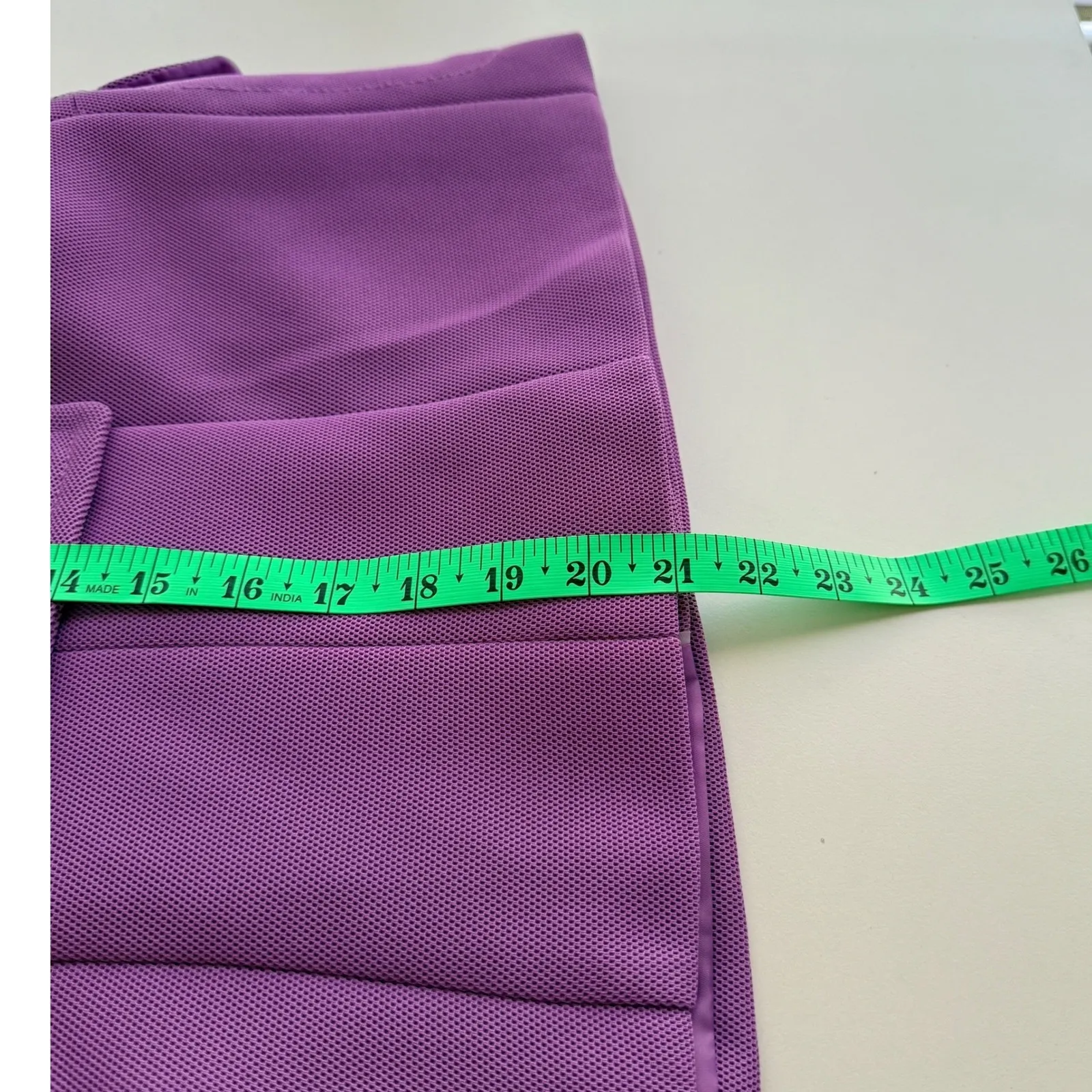 Liz Claiborne Double Breasted Blazer Sz S Purple Textured Business Office Siren - Image 10