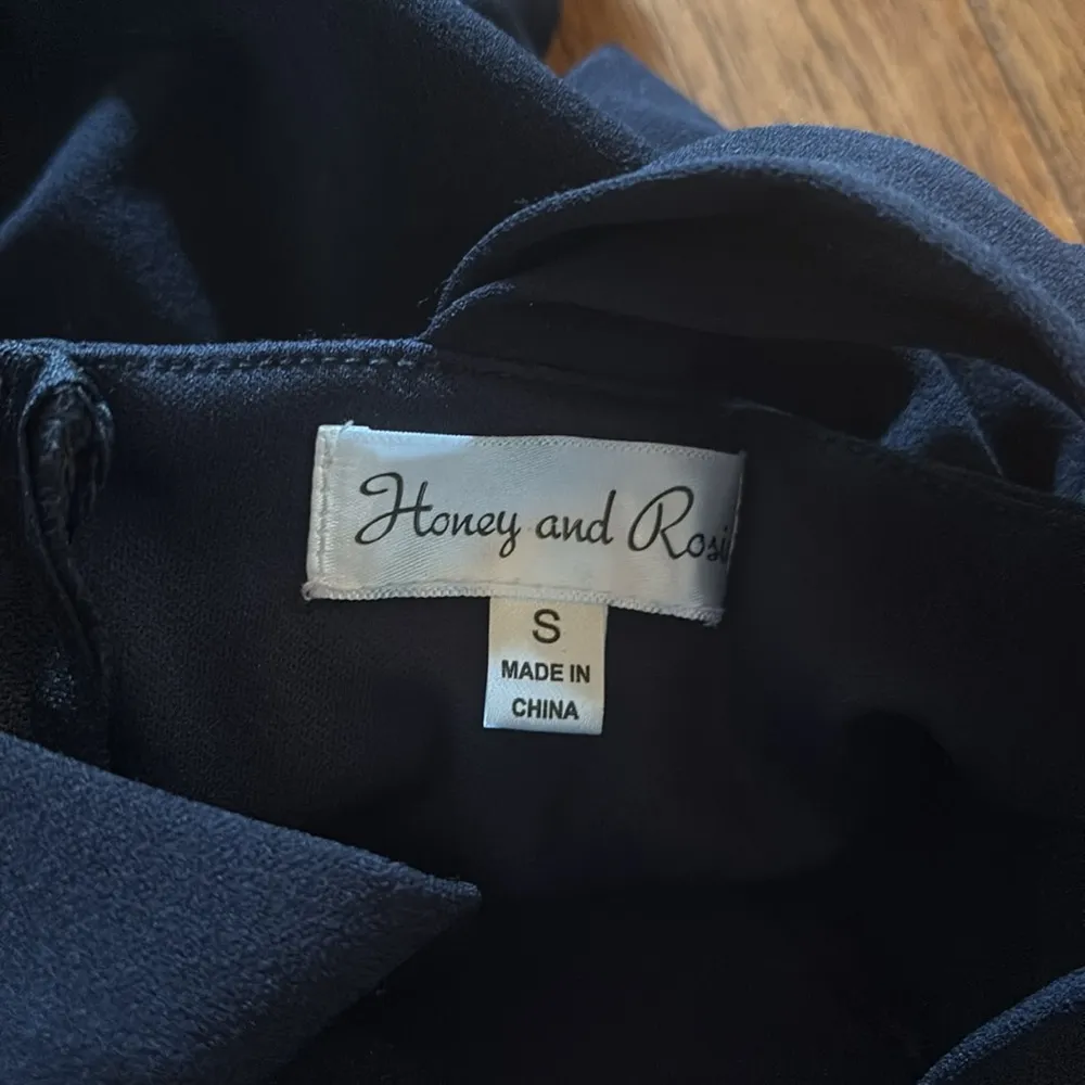 navy formal mini dress - Image 6