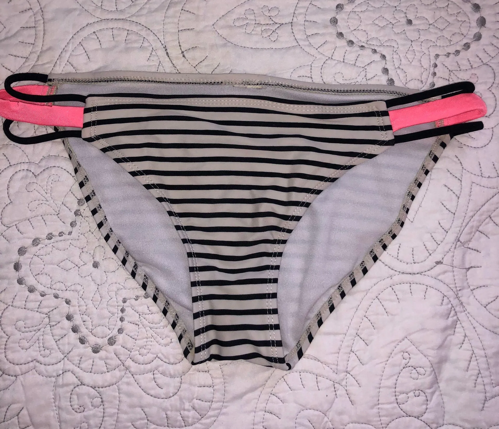 High Neck Hot Pink Bikini Set - Image 4