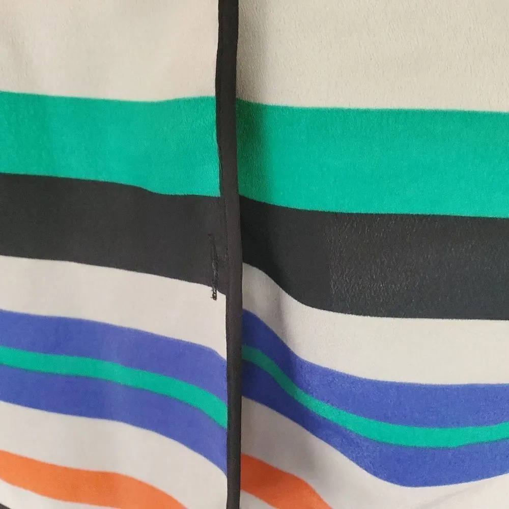 Bar III  Striped Button Down Top (XS) - Image 6