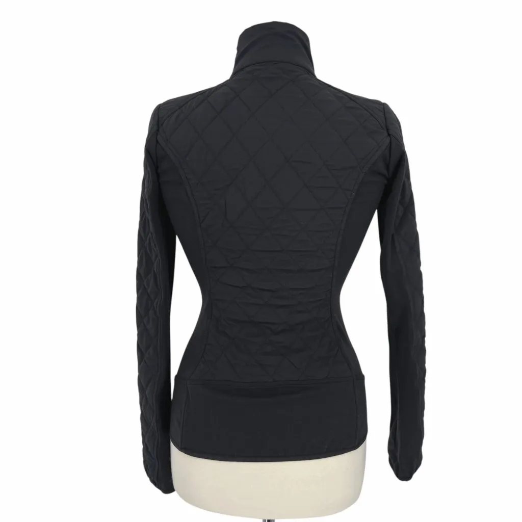 Athleta Upside Quilted Jacket Black Size XS - Image 12