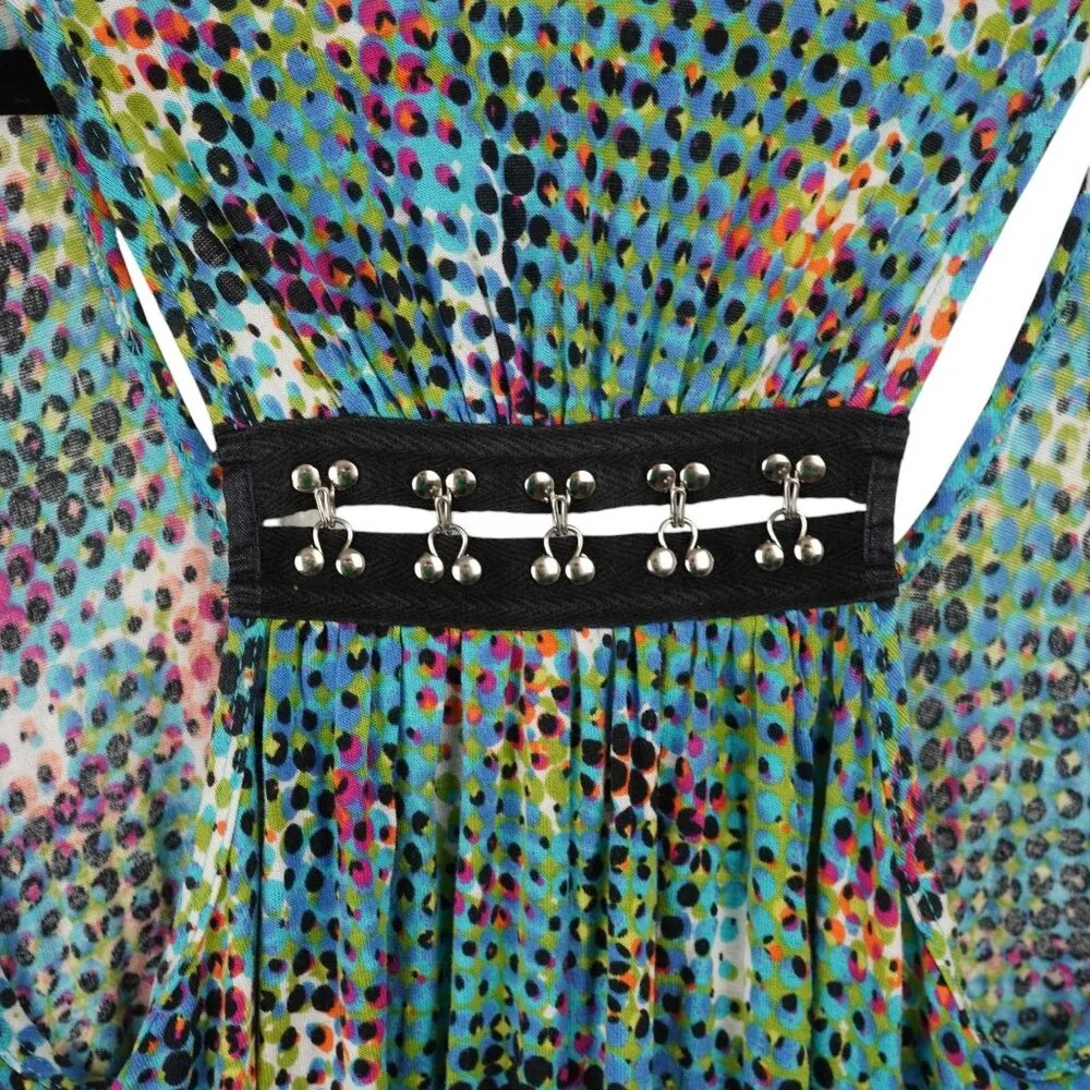 CAbi‎ Sleeveless Tank Dress Scoop Neck Flowy Size XS - Image 6